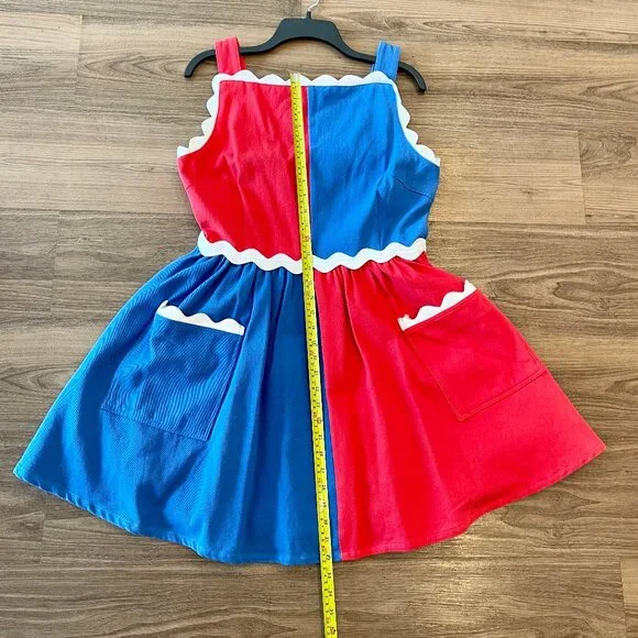 NWOT Fashion Brand Company 60s Barbie Dress Size L - Picture 8 of 10